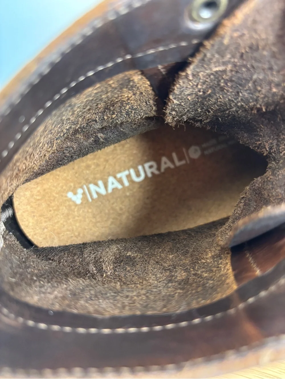 Jim Green 719 Men's 8-8.5 Brown Durable Leather Lace-Up Work Boots